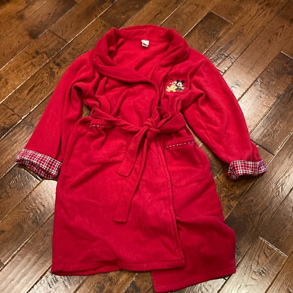 Disney | Intimates & Sleepwear | Disney Branded Mickey Pluto Red Adult ...